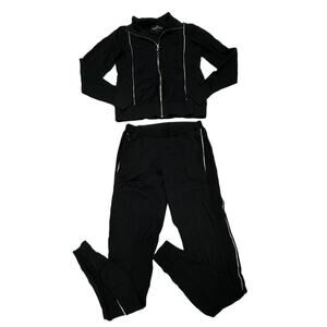Designers Remix Charlotte Eskildsen Track Suit Women X Small Black Jacket Jogger